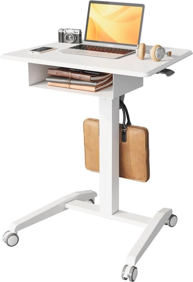 Ergonomische Monitorarm met Statische Hoogteverstelling Ruimtebesparend en VESA Compatibel - Foto 2