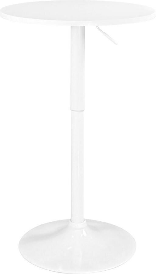 Verstelbare Bartafel Rond 60 cm Hoogte Verstelbaar en Draaibaar