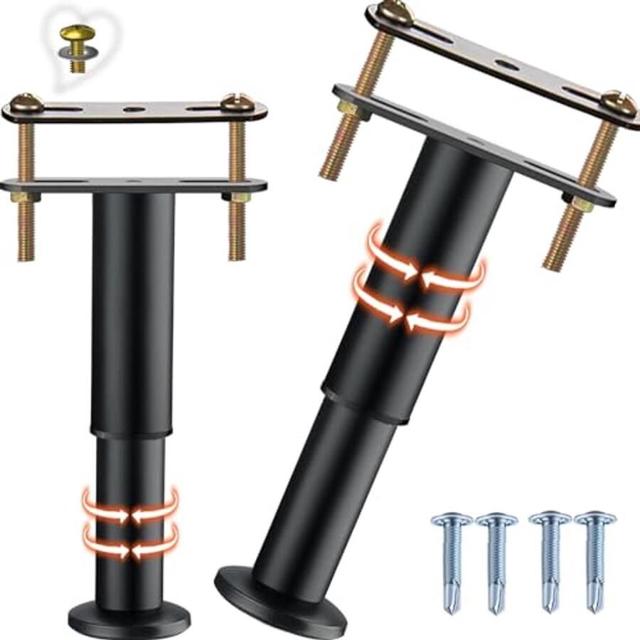 Verstelbare bedframe poten voor kingsize en queensize bedden