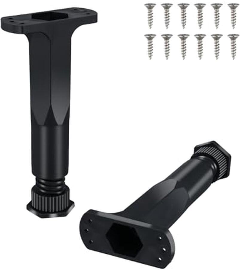 Verstelbare Bedondersteuningspoten Heavy Duty 2 Stuks voor Bed Bank en Tafel