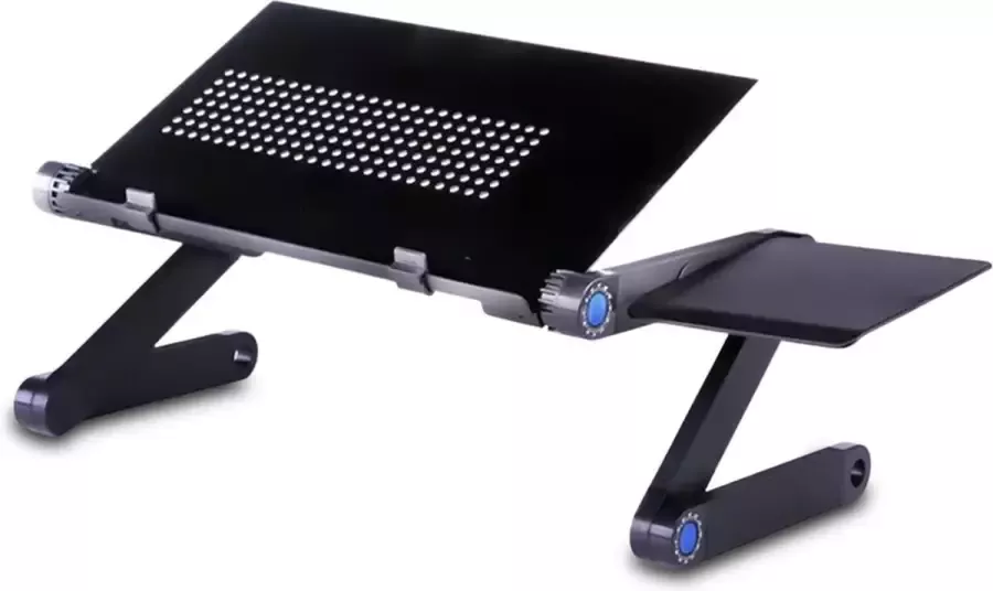 Verstelbare Bedtafel – Laptoptafel – Banktafel – Laptopstandaard Verstelbaar Zwart