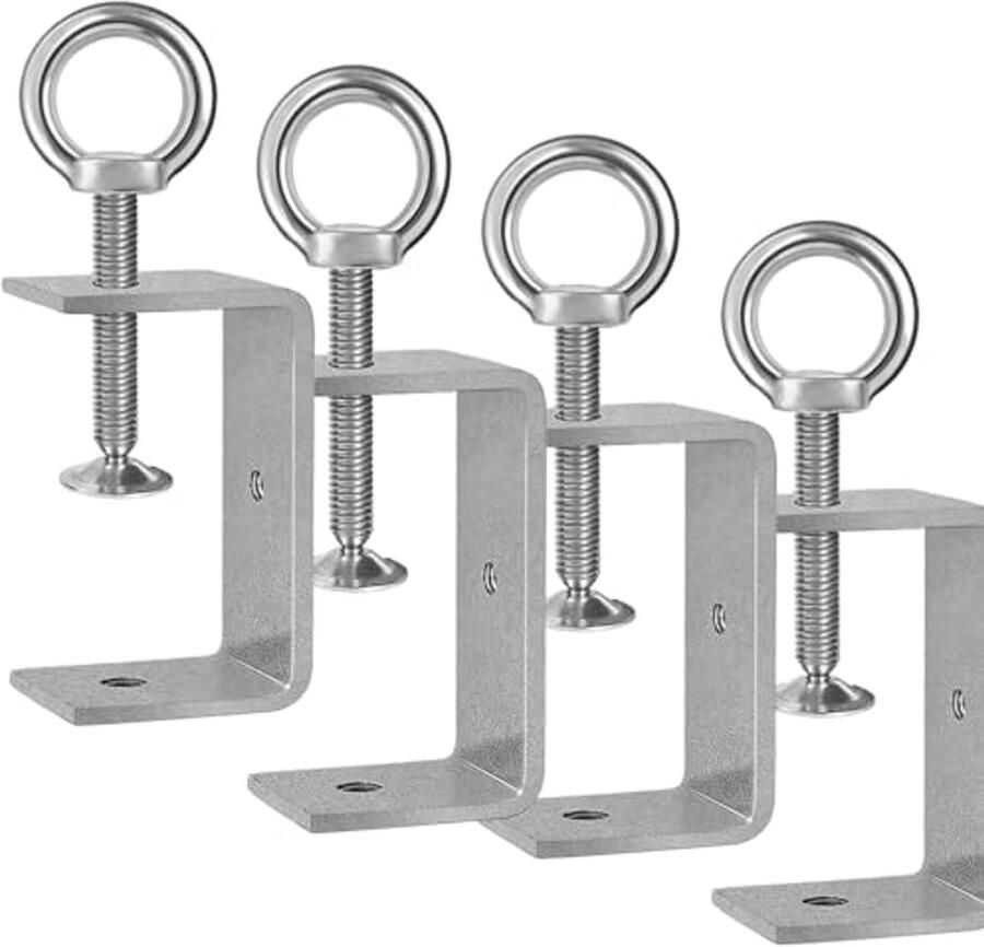 Verstelbare C-klemmen 75 mm voor Lassen en Houtbewerking Set van 4