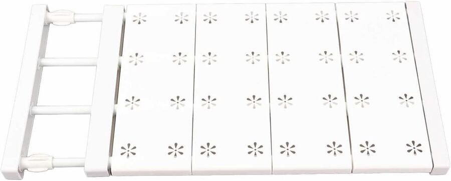 Kast Spanning Plank Uitbreidbaar Opbergrek Verstelbare Diy Verdelers Scheiders Voor Garderobe (38-60cm)