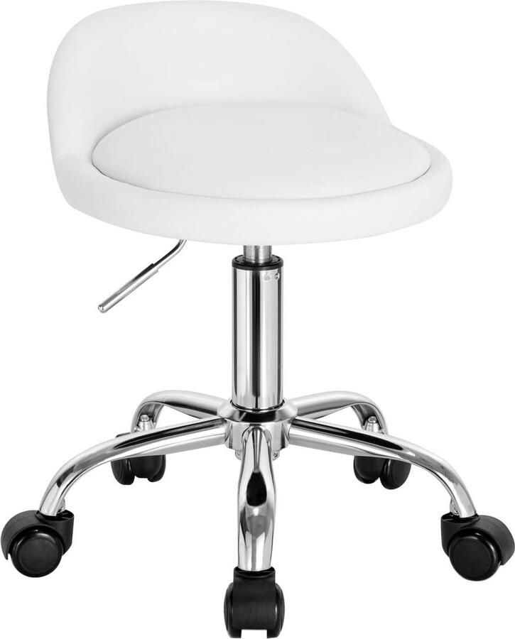 Rootz Living Rootz Verstelbare Draaibare Bureaukruk Bureaustoel Rolstoel Ergonomisch ontwerp In hoogte verstelbaar Comfortabele zit 53 cm 65 5 cm hoogte