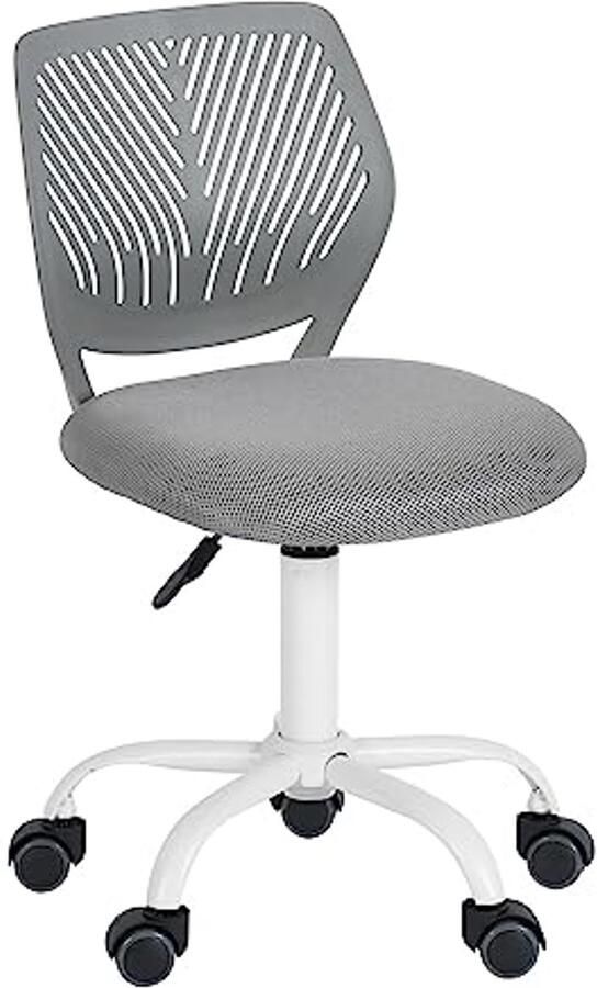 Verstelbare Ergonomische Bureaustoel zonder Armleuning Grijs