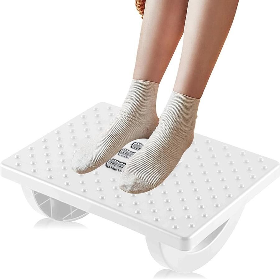 Verstelbare ergonomische voetensteun Antislip bureauaccessoire voor thuis en op kantoor