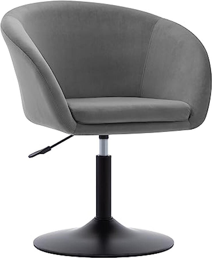 Verstelbare Fluwelen Make-upstoel Draaibaar en Comfortabel voor Woonkamer en Slaapkamer