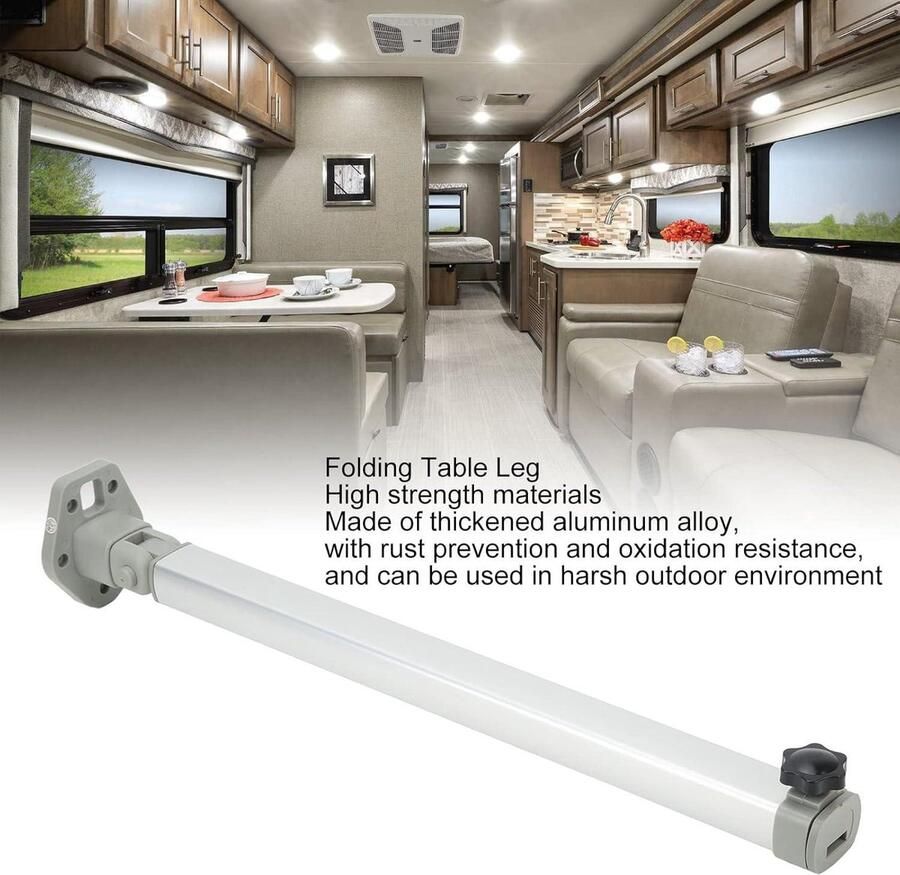 Verstelbare inklapbare aluminium tafelpoten Telescopische steunen 56-91 cm Campers boten werkruimtes keukens