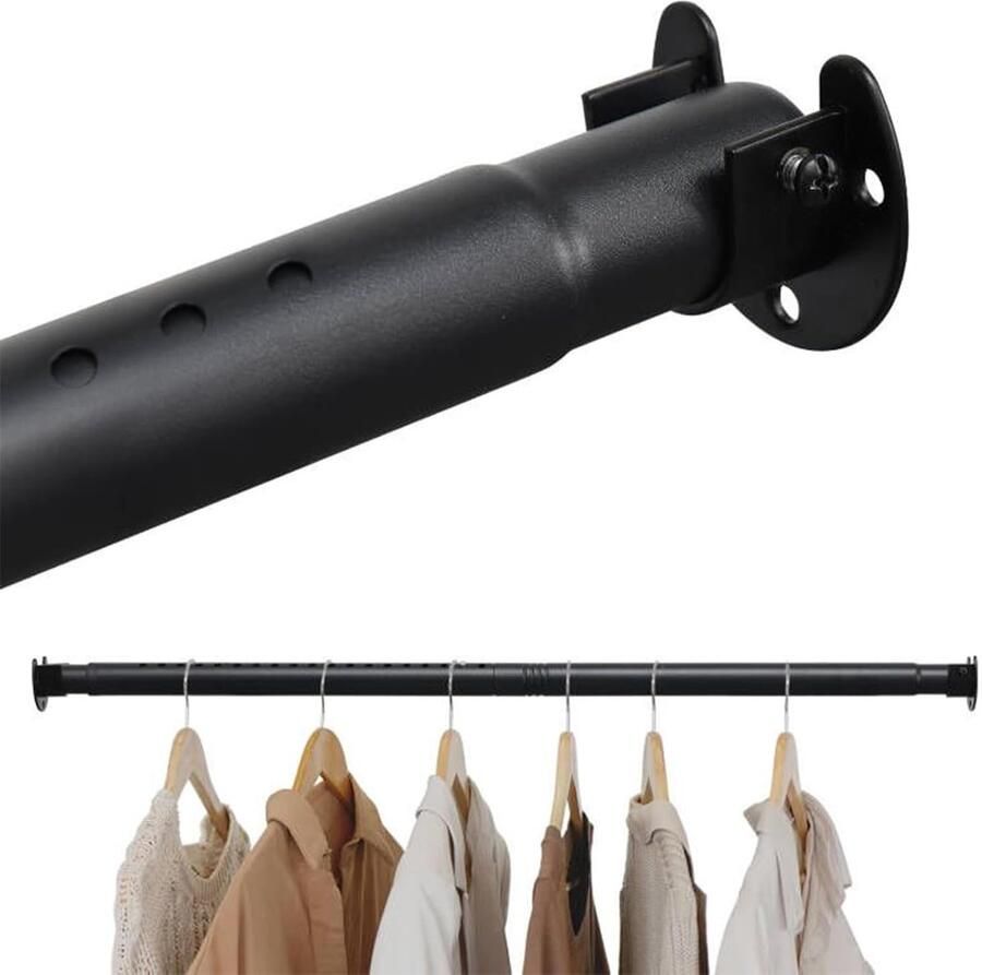 Verstelbare Kaststang Ruimtebesparend 1 stuk Hoogwaardig Metaal