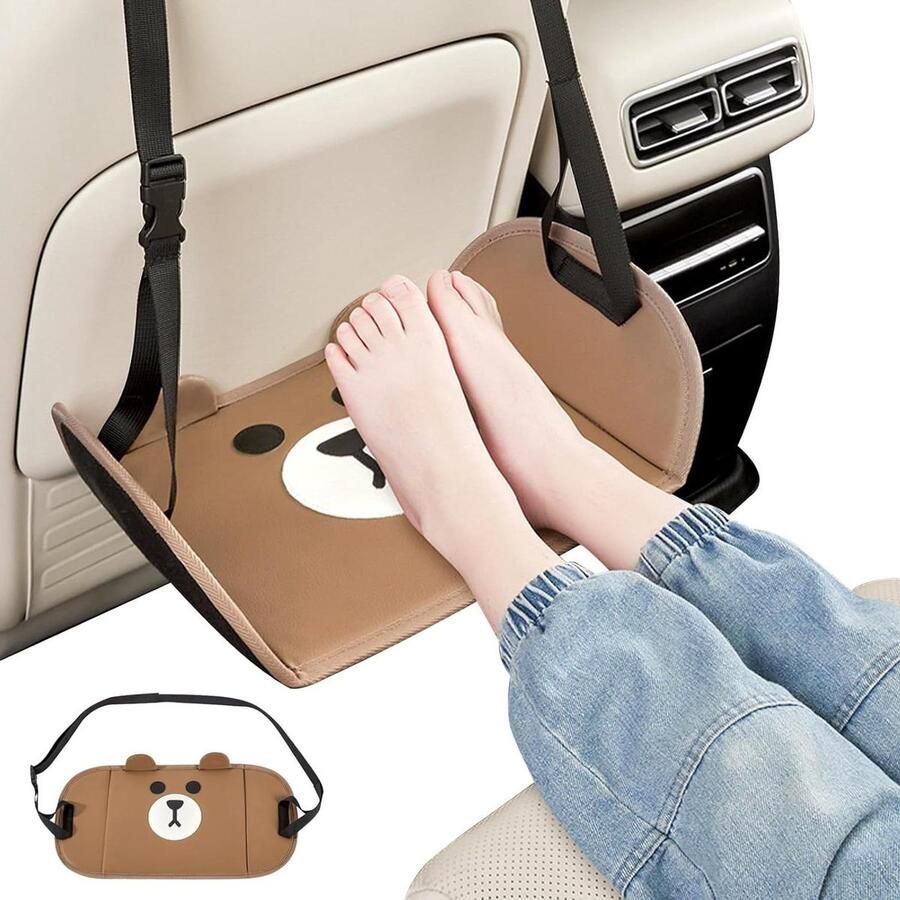 Verstelbare voetensteun voor kinderen Handige accessoires voor vliegtuigreizen in vliegtuigen auto's om reizen eenvoudig en comfortabel te maken