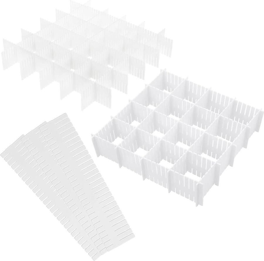 Verstelbare Ladeverdelers Multifunctioneel 20 stuks Veilig materiaal 32 x 7 cm