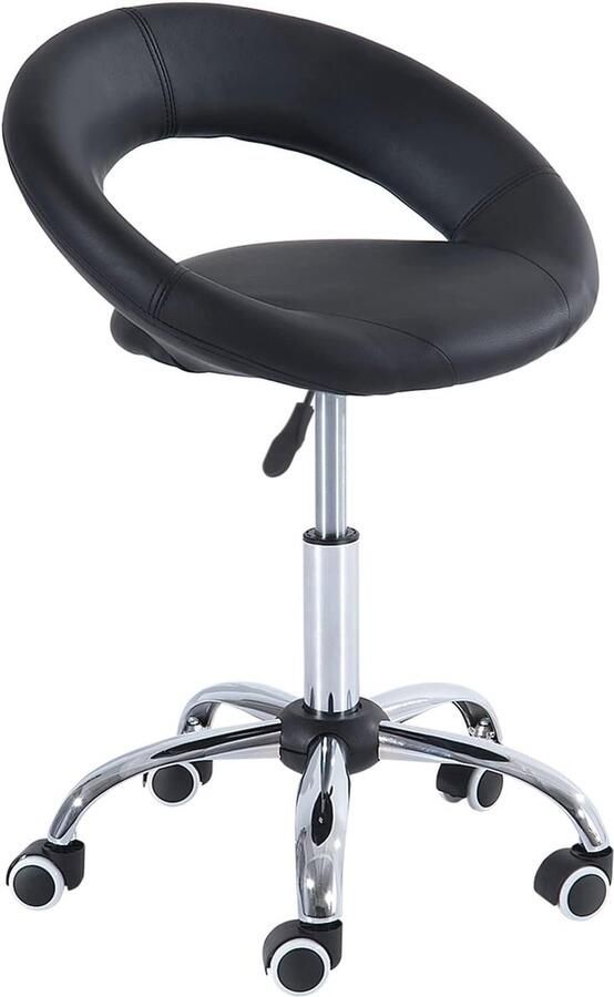 Verstelbare Massage Kruk 360° Draaibaar en Hoogte Verstelbaar Comfortabele Kunstleren Bureaukruk voor Clinieken en Werkplekken - Foto 2