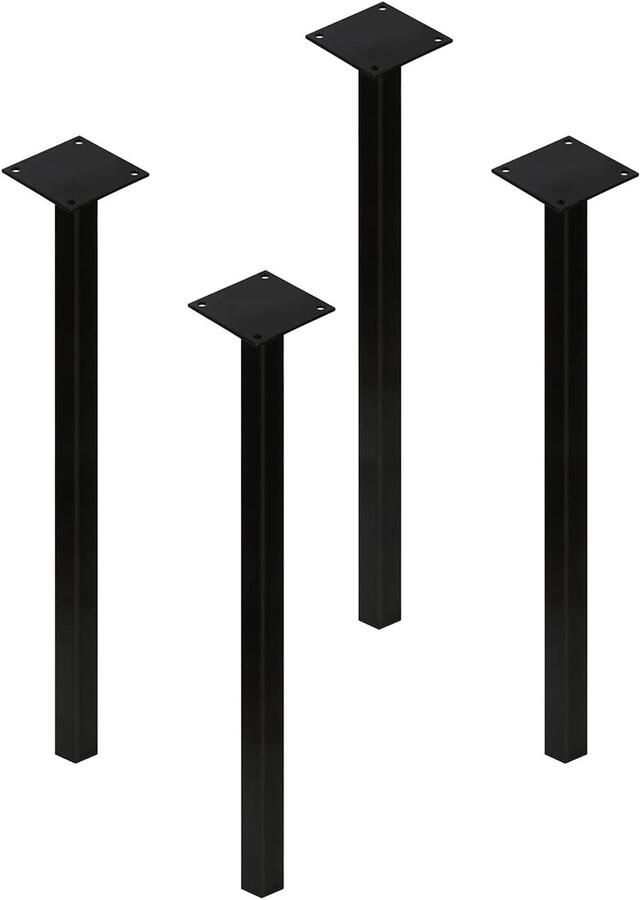Verstelbare Metalen Meubelpoten – Set van 4 90 cm Voor Tafel Kast Bank of Keukenmeubels