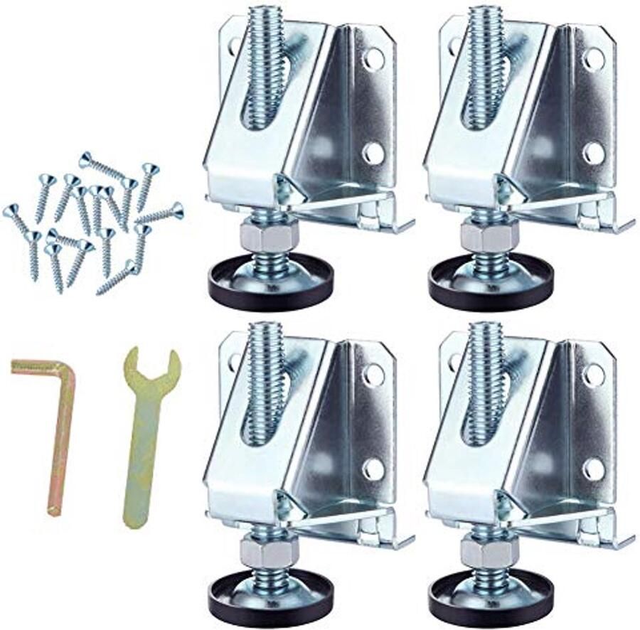 Verstelbare Meubelniveaus Set van 4 voor Kasten en Tafels