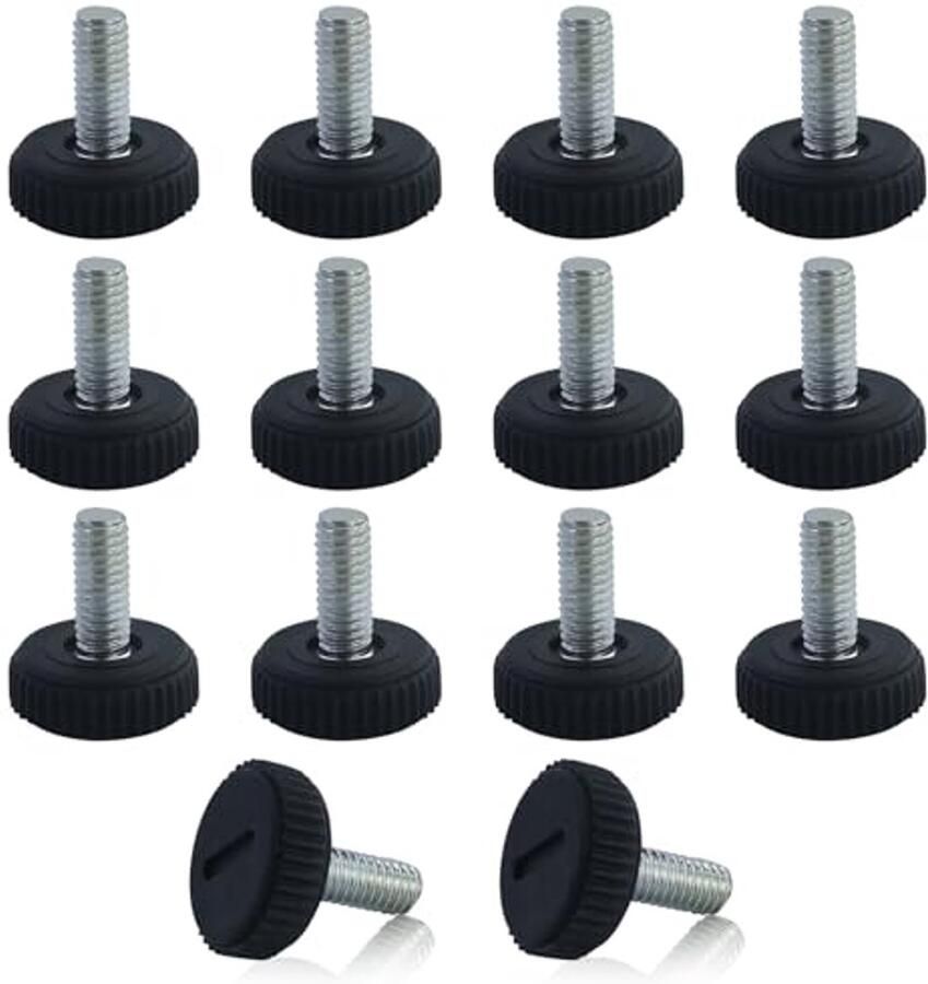 Verstelbare Meubelpoten 14 Stuks Hoogte Verstelbare Nivelleringspoten voor Tafel en Stoel