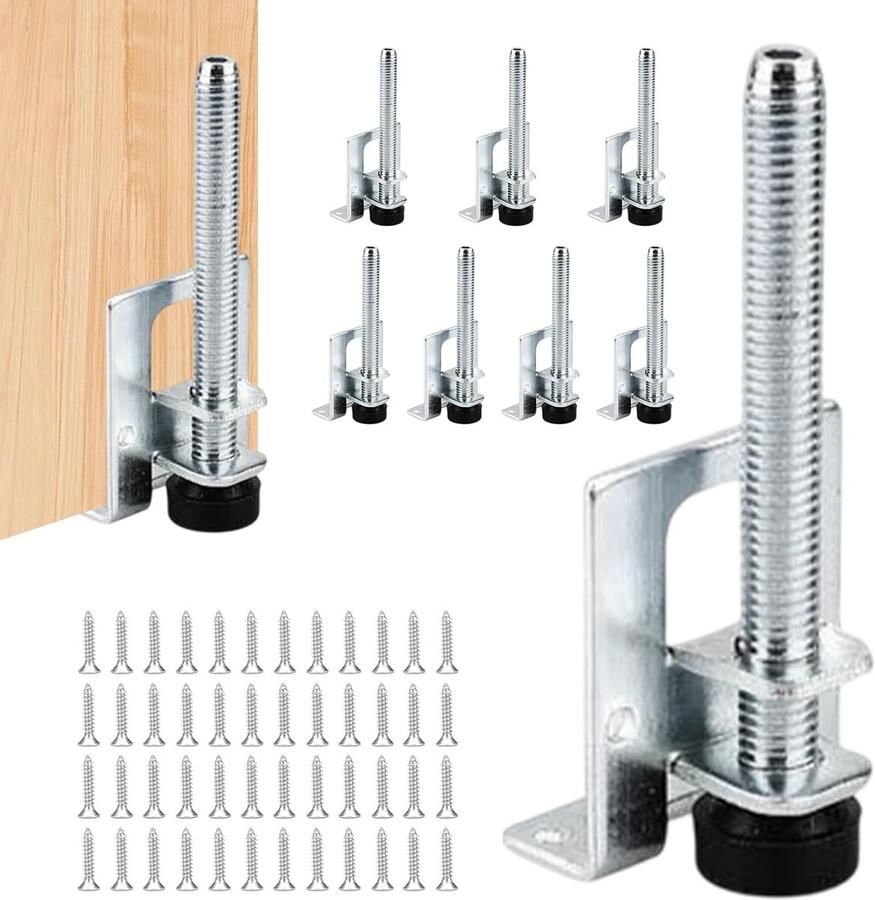 Verstelbare meubelpoten Hoogwaardig en robuust set van 8