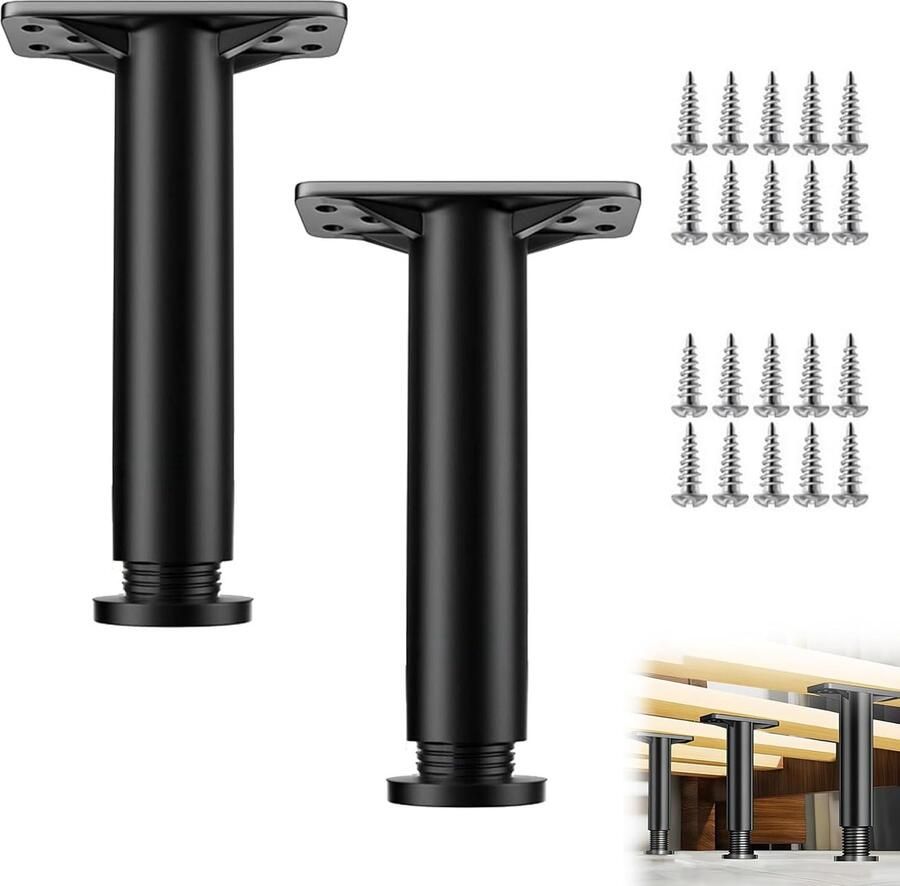 Verstelbare meubelpoten Hoogwaardige kwaliteit 1 stuk Modern ontwerp