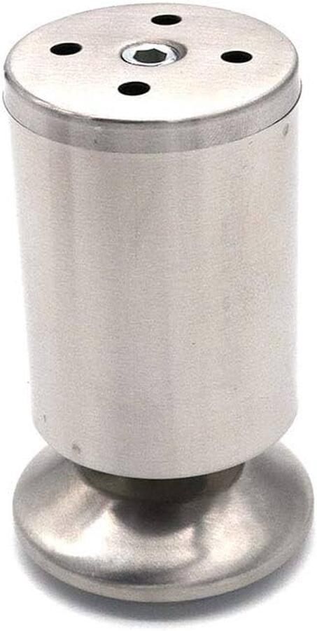 Verstelbare Meubelpoten Roestvrij staal Set van 4 50x100mm