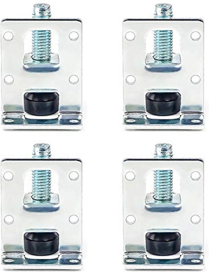 Verstelbare Meubelpoten Set van 4 Nivelleringspoten voor Tafels Kasten en Planken