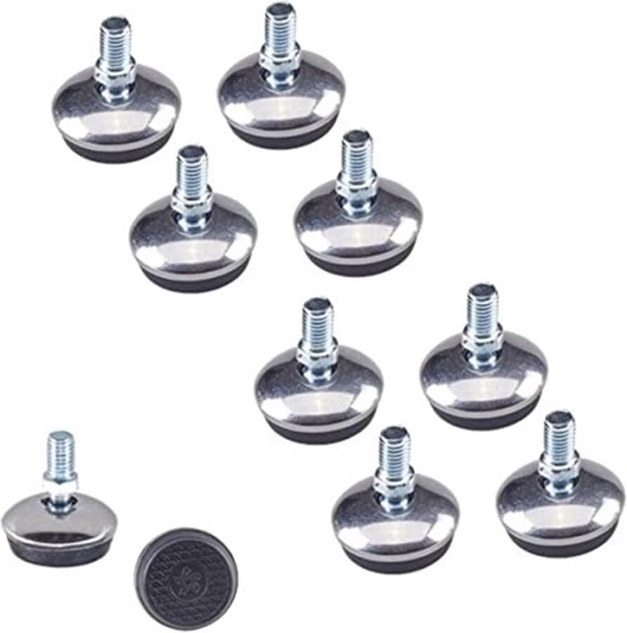 Verstelbare meubelpoten van metaal Hoogwaardige oplossingen voor banken kasten en tafels (Ø 36 mm)