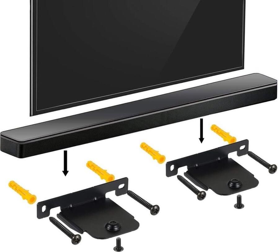 Luvetrex Verstelbare Muurbeugel voor LG SH4 SJ4R SJ4Y SJ4 SJ2 SK4D Luidsprekers Kantelbare en Draaibare Beugel