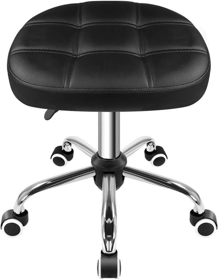 Verstelbare Ovale Rolling Kruk voor Spa en Salon Ergonomische Massage Stoel op Wielen