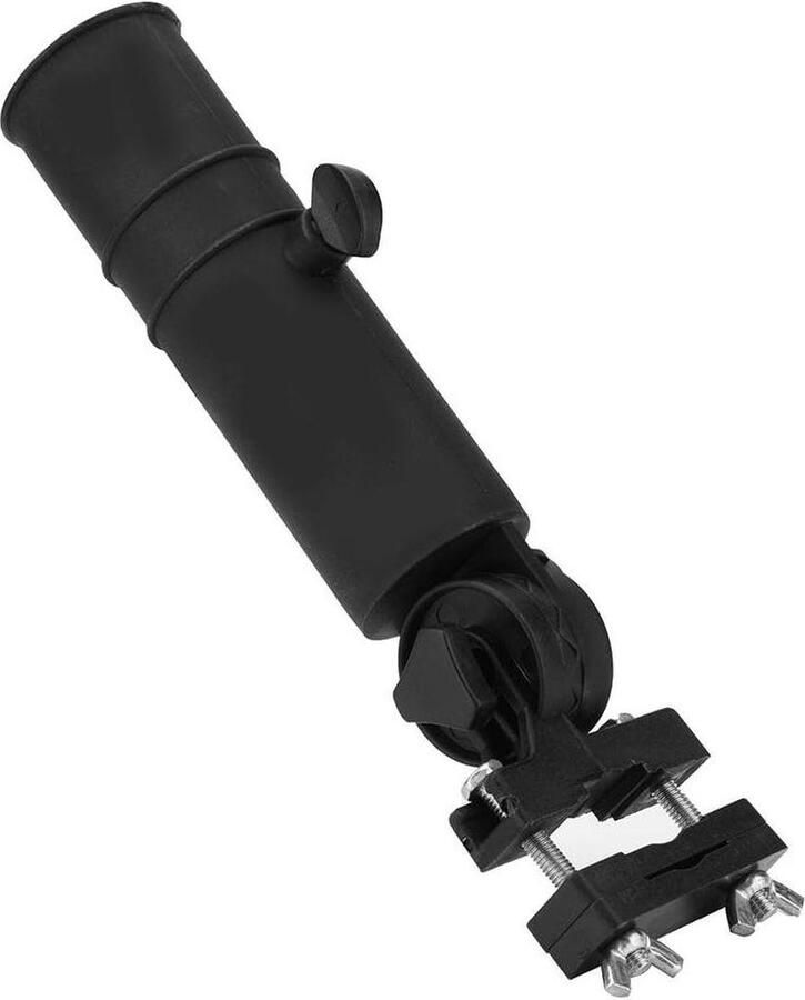 Verstelbare Paraplustandaard voor Golfwagengrepen Zwart Golf Trolley Accessoire