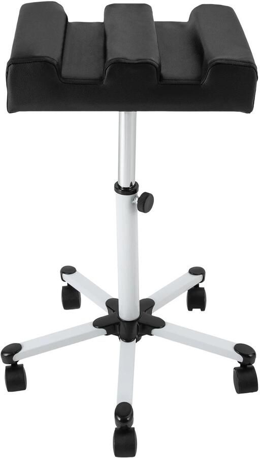 Merkloos MazrekuHome Verstelbare pedicure kruk Inclusief wieltjes In hoogte verstelbaar Zwarte zitting Moderne Stijl