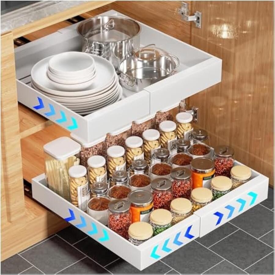 Verstelbare planken voor kast – doe-het-zelf uitbreidbare legplanken – kastrek – stijlvol ontwerp met hoge kwaliteit