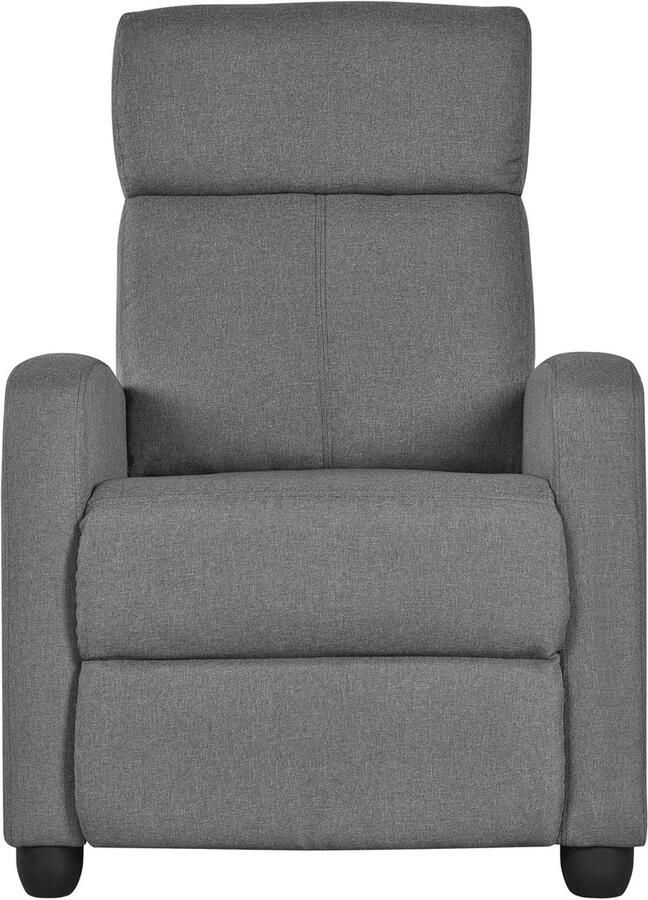 Verstelbare Relaxstoel met Voetensteun Comfortabele Fauteuil voor Thuis
