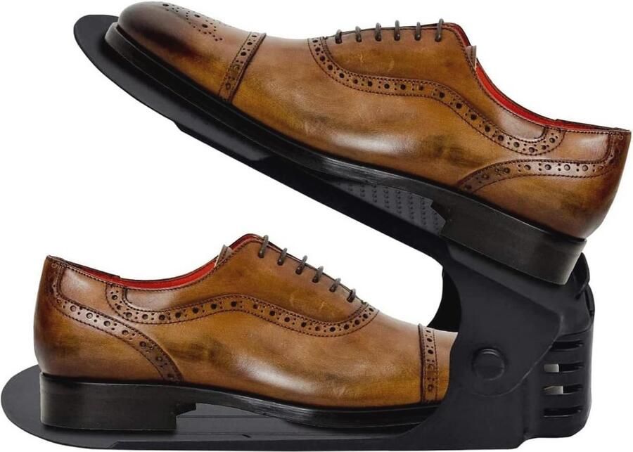 Verstelbare schoenenrekken voor ruimtebesparing – 10 stuks hoogtes verstelbaar