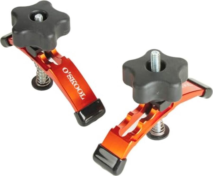 Verstelbare T-Track Hold Down Klem Kit 2 Stuks voor Houtbewerking en Metaalbewerking