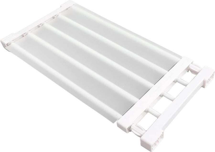 Verstelbare Uitbreidbare Plank voor Kast Opslag Organisator voor Garderobe Keuken en Slaapkamer (50-80)