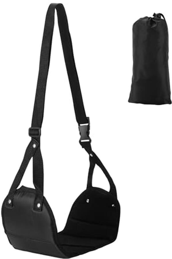 Verstelbare Vliegtuig Voetsteun voor Comfortabele Vliegen en Kantoorgebruik