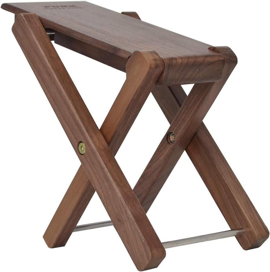 Verstelbare voetenbank massief beukenhout 1 stuk