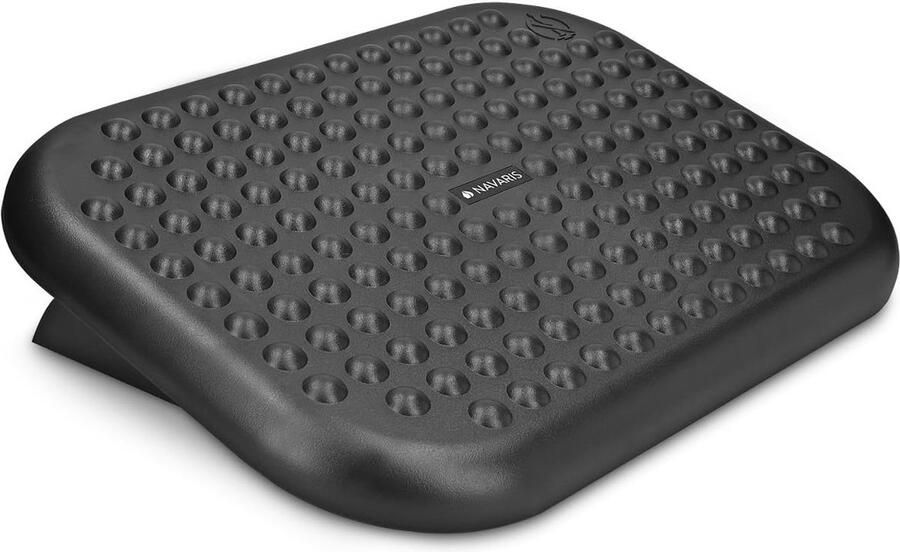 Verstelbare voetensteun Ergonomische voetenbank voor optimale houding Kantelbaar en draagbaar Ideaal voor kantoor en thuis