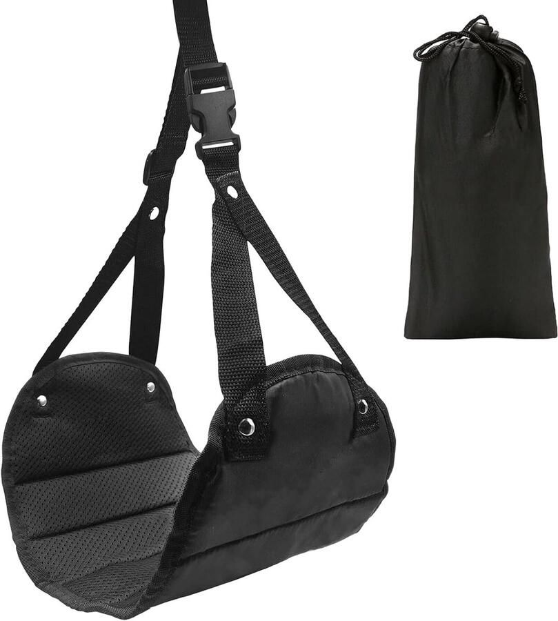 Verstelbare Voetsteun Hangmat Comfortabel voor Vluchten Draagbaar