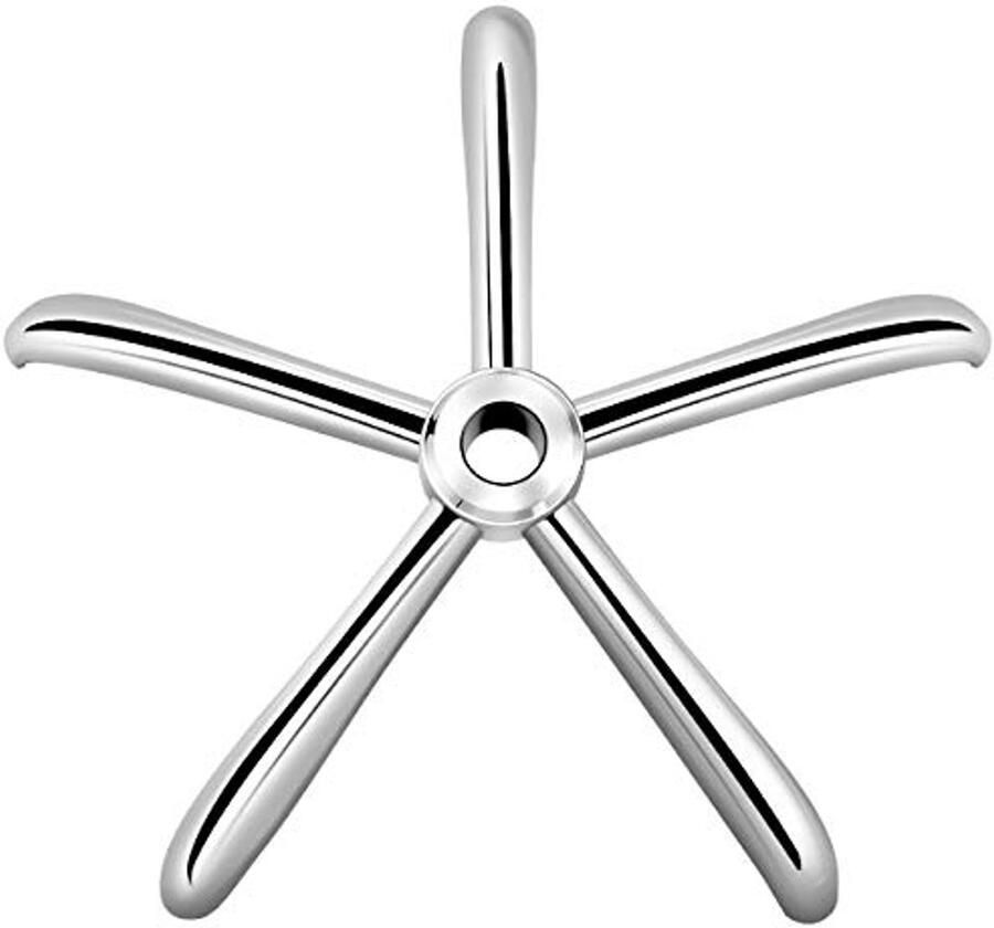 Versterkte 28 Zwaar Belaste Kantoorstoel Basis Vervangingsonderdelen met Universele Gasdrukcilinder en Wielen