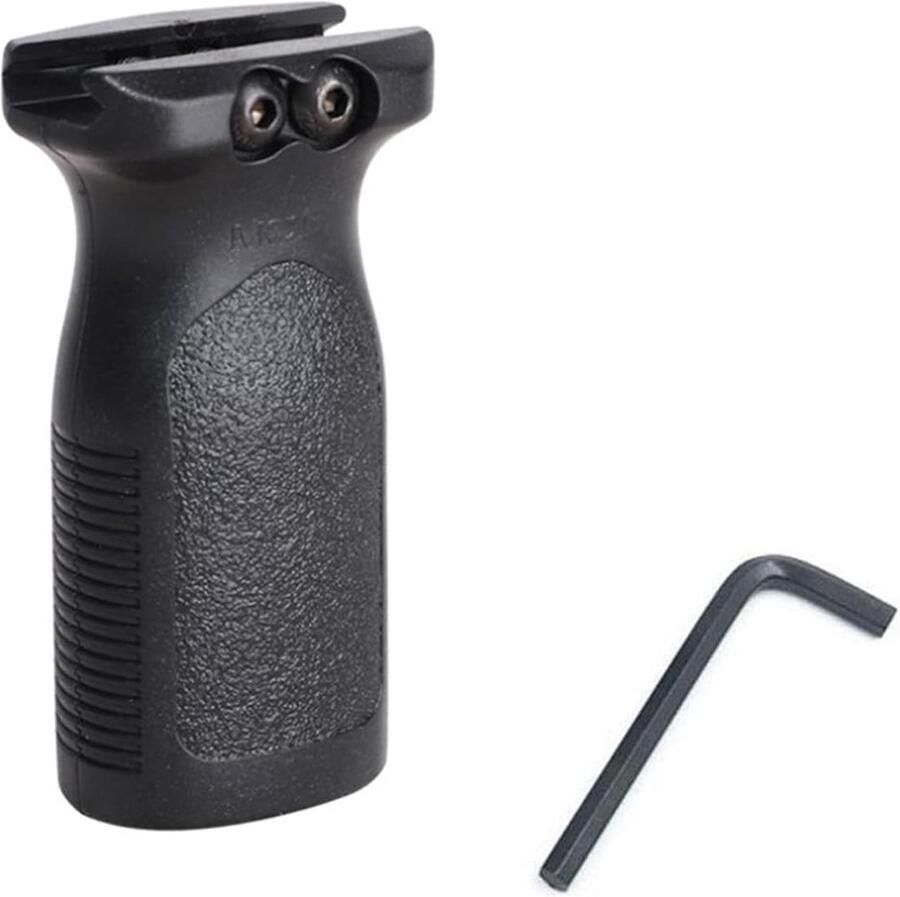 Verticale handgreep met waterbomb accessoires ergonomisch ontwerp zwart