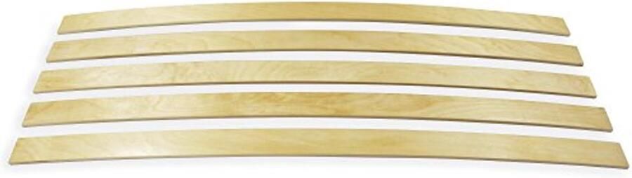 Vervangende houten latten voor lattenbodems 5-delig pakket lengtes en maten