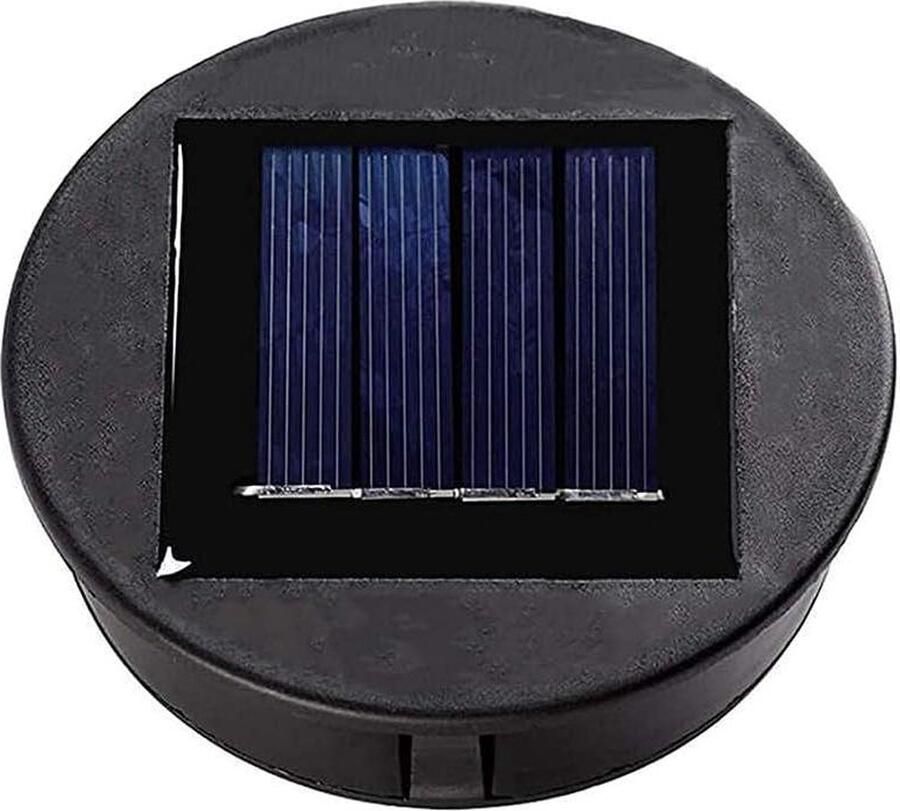 Vervanging Top met LED Lampen DIY Solar Lights Zonnepaneel Lantaarn Deksel Verlichting Outdoor Opknoping Lantaarns