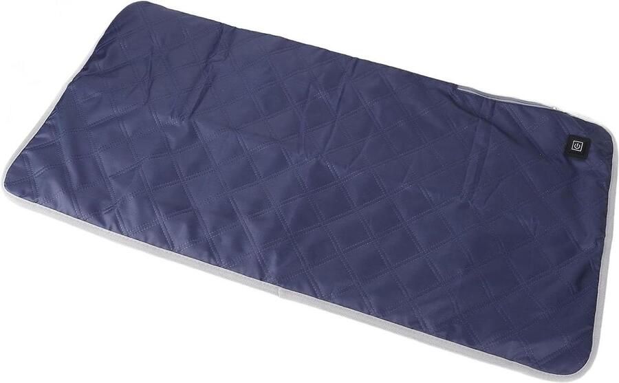 Verwarmd Stoelkussen 45x90cm Draagbaar Grafeen Zitkussen Snelle Verwarming Energiebesparend Ideaal voor Bureaustoel en Buiten Kamperen