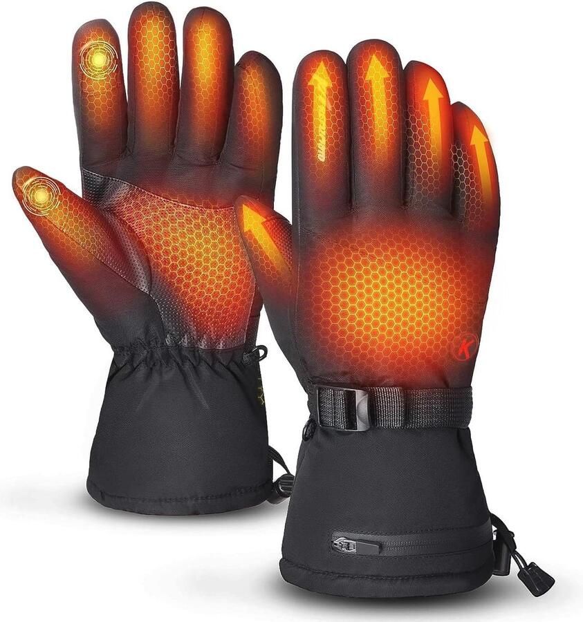 Verwarmde handschoenen voor winter waterdicht en winddicht ideaal voor skiën vissen en kamperen