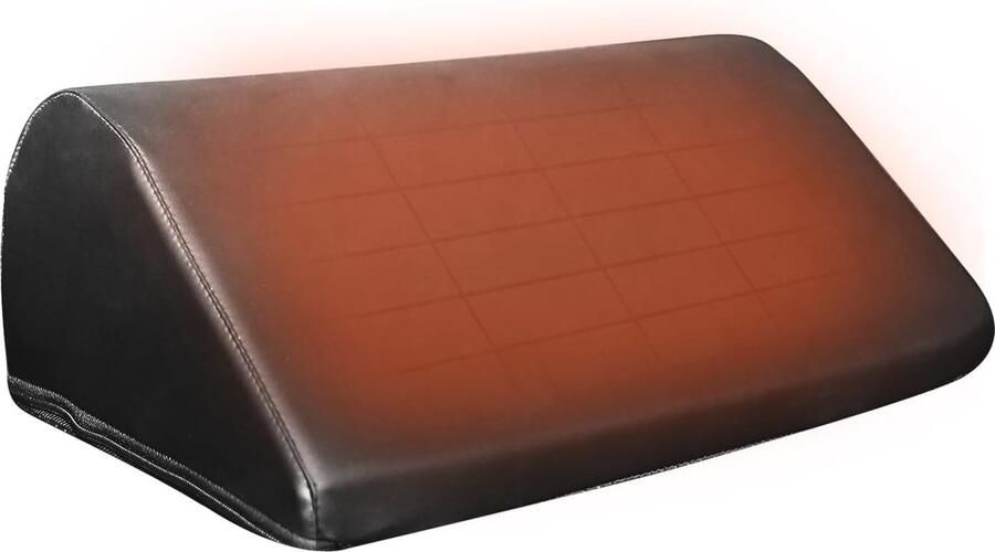 Verwarmde Voetensteun met Traagschuim Ergonomische Voetsteun voor Thuis en Kantoor