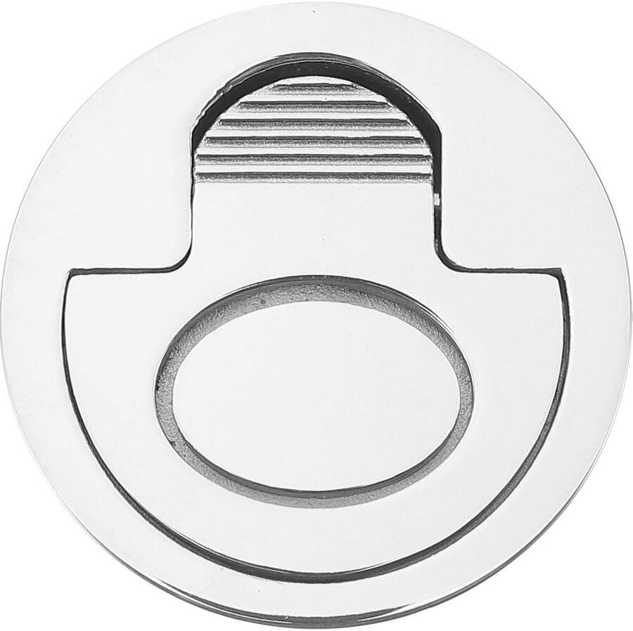 Verzonken ringgreep luikkast loftluikkast verzonken liftgreep marine ronde roestvrijstalen marinekast verborgen handgreep verzonken meubel marineluikkast