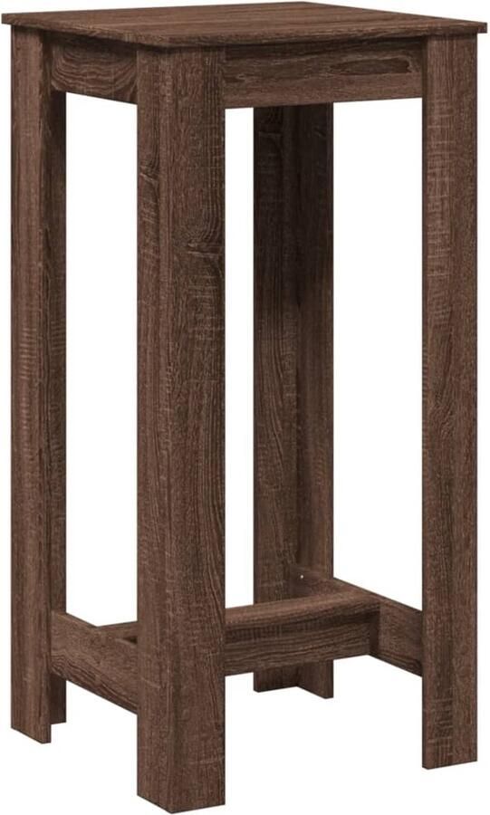 VidaXL Gereedschapset Dynamische Sleutel Bartafel 51x50x103 5 cm bewerkt hout bruin eikenkleurig Klikmechanisme Torque Wrench Spanner Set