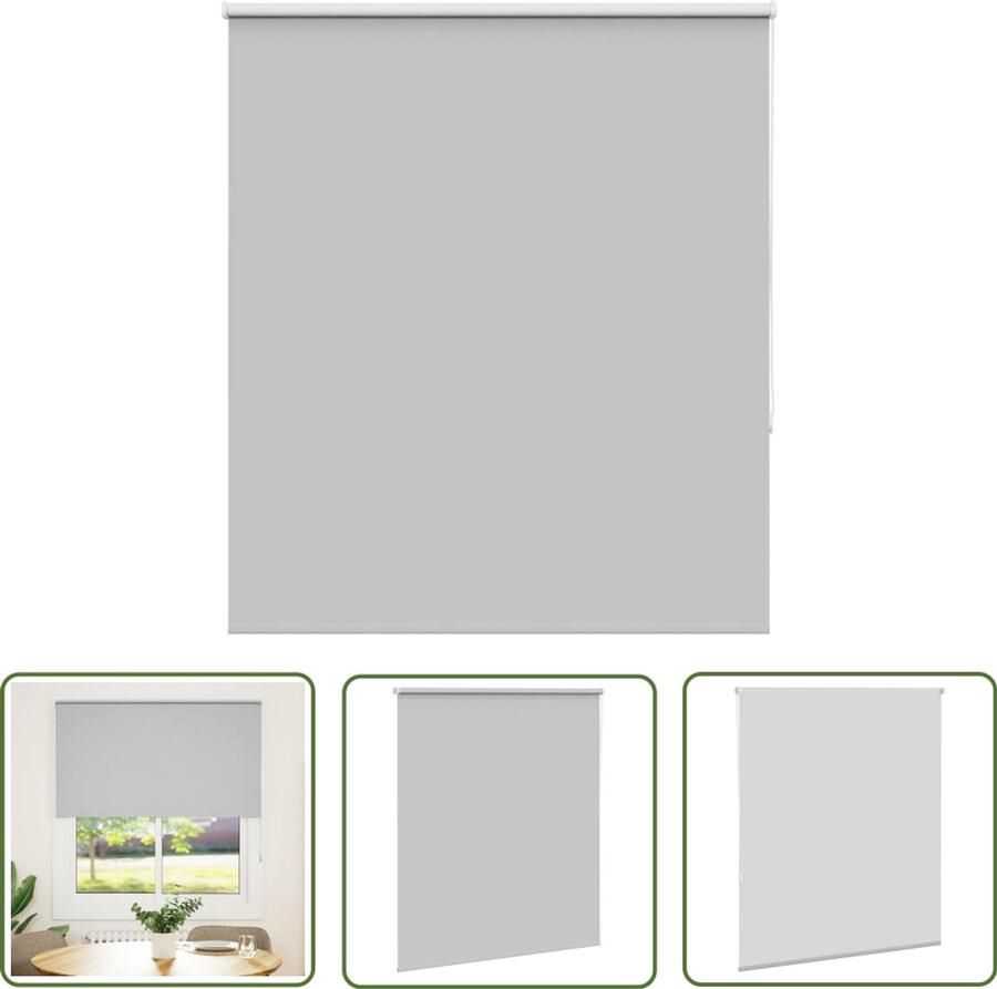 The Living Store Rolgordijn verduisterend 140x130 cm stofbreedte 136 6 cm Rolgordijnen Gordijnen Verduisteringsgordijnen Lichtwerkende Gordijnen Kamerscherm