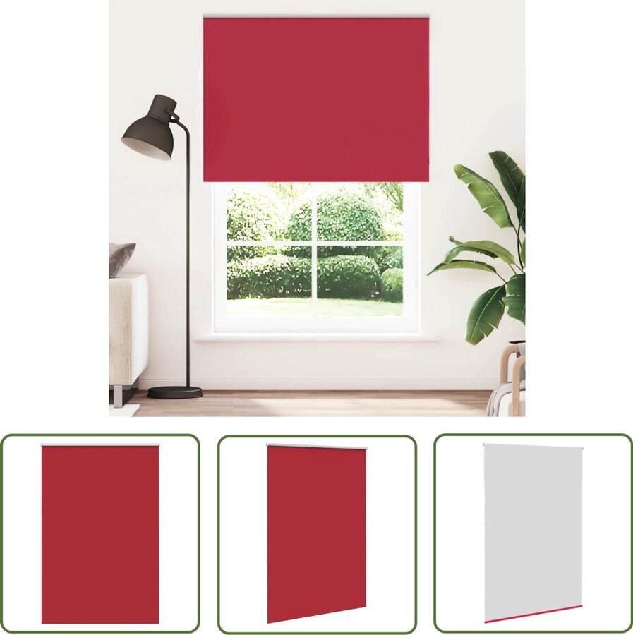 The Living Store Rolgordijn verduisterend 155x230 cm stofbreedte 151 6 cm grijs Rolgordijnen Gordijnen Verduisteringsgordijnen Woonaccessoires Kamerscherm