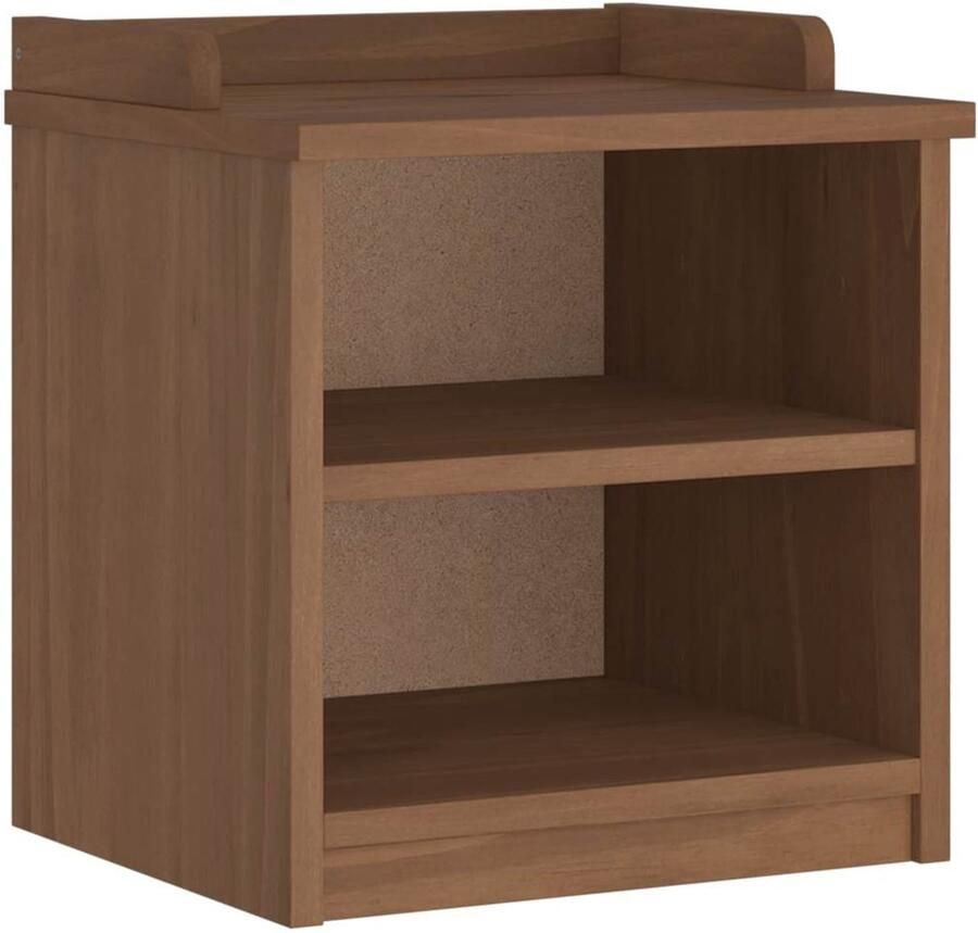 VidaXL Gangbankje SANDNES 45x40x50 cm massief grenenhout Halbank Halbanken Bank Halbankzitting