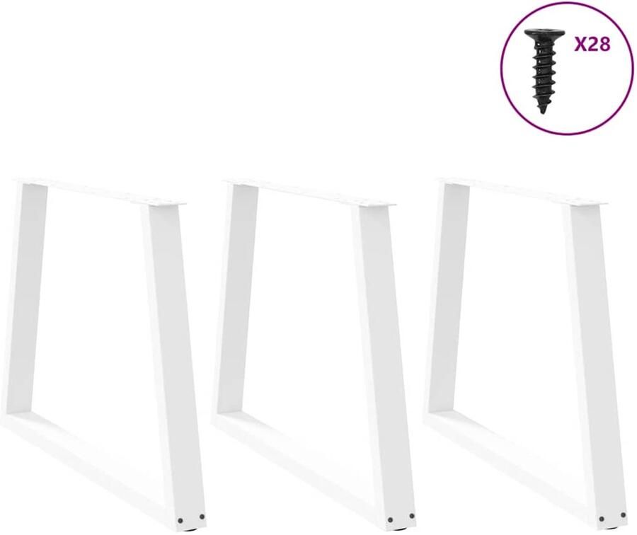 The Living Store Eettafel rechthoekig 280x100x74 cm massief eikenhout lichtbruin Eetkamertafel Eikenhouten Tafel Grote Eettafel Massief Eikenhout Industriële Tafel